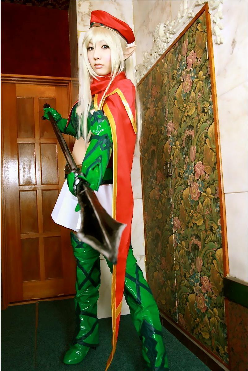 [Cosplay]  Queens Blade  Echidna & Alleyne Vs Tentacles SP2